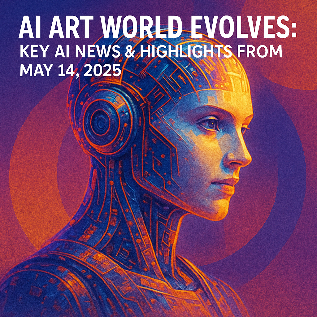 AI Art World Evolves: Key AI News & Highlights from May 14, 2025