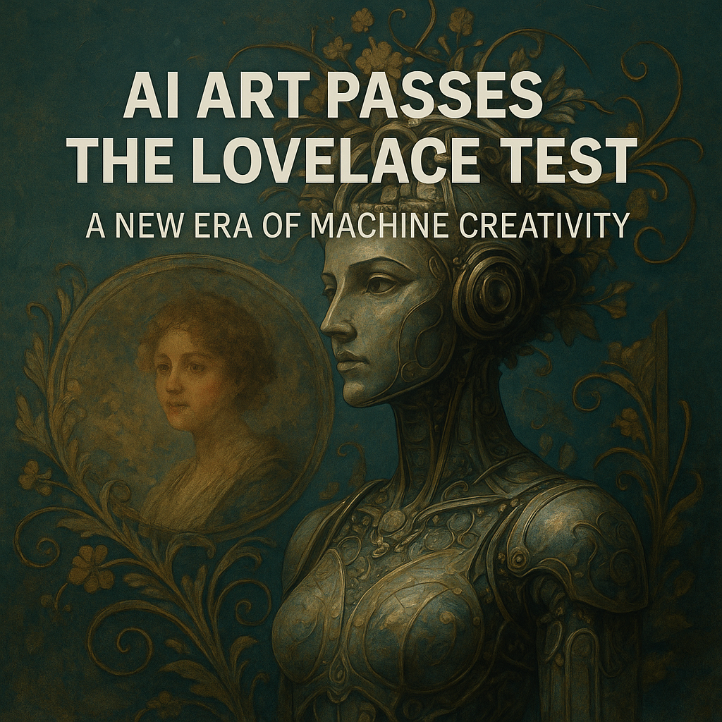 AI Art Passes the Lovelace Test: A New Era of Machine Creativity
