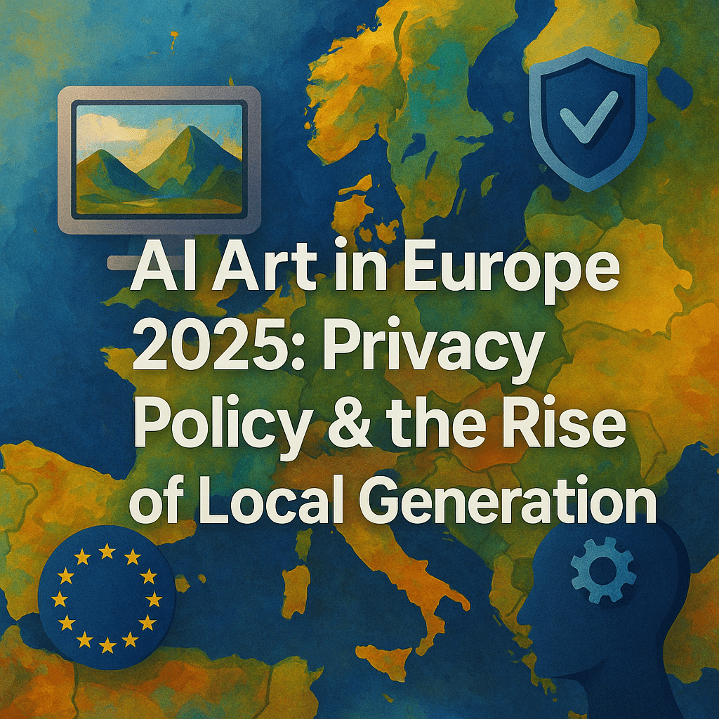 AI Art in Europe 2025: Privacy, Policy & the Rise of Local Generation - Ai Art Force
