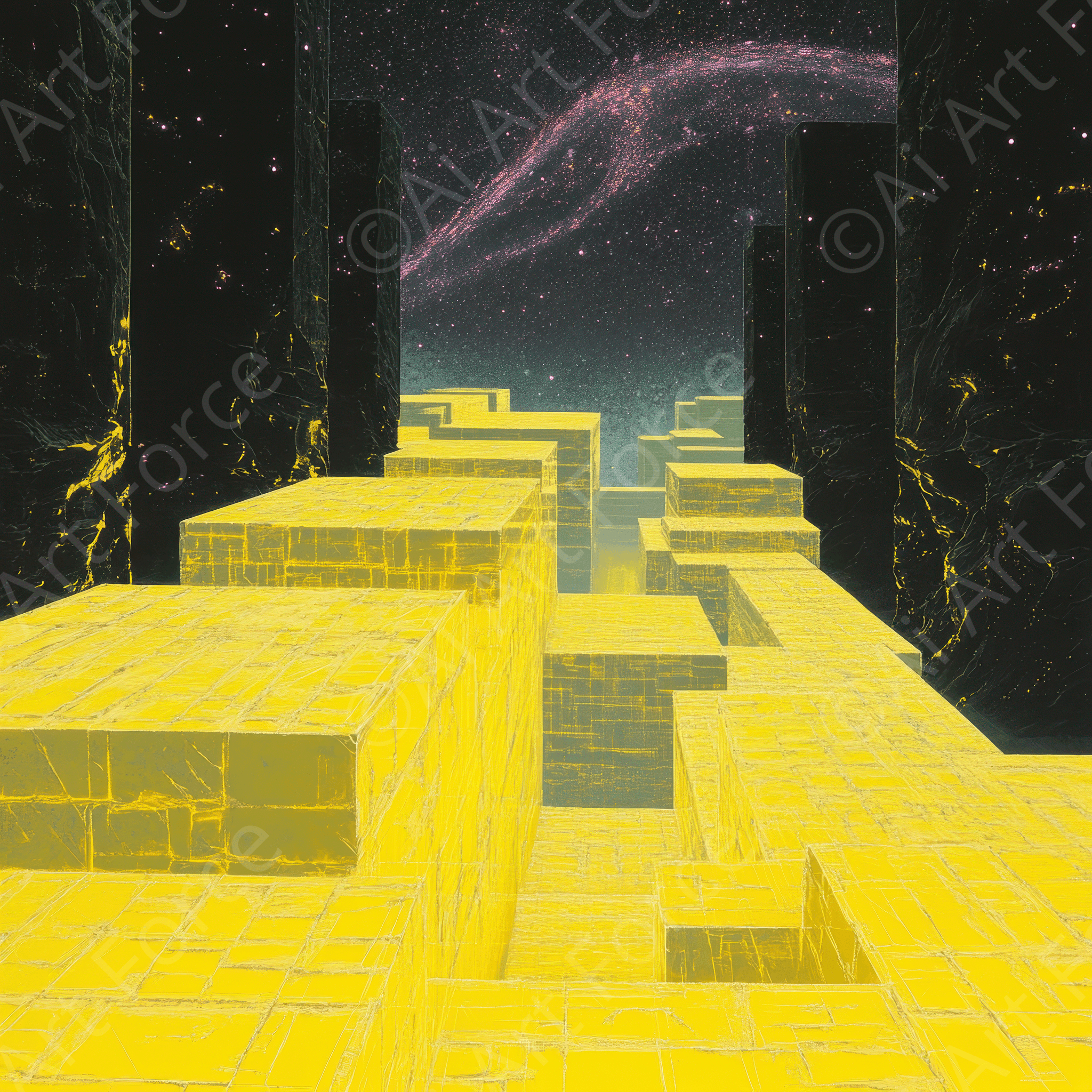 Antimatter Planet Sci Fi Fantasy 4 | High-Quality Digital Ai Art Created by Midjourney