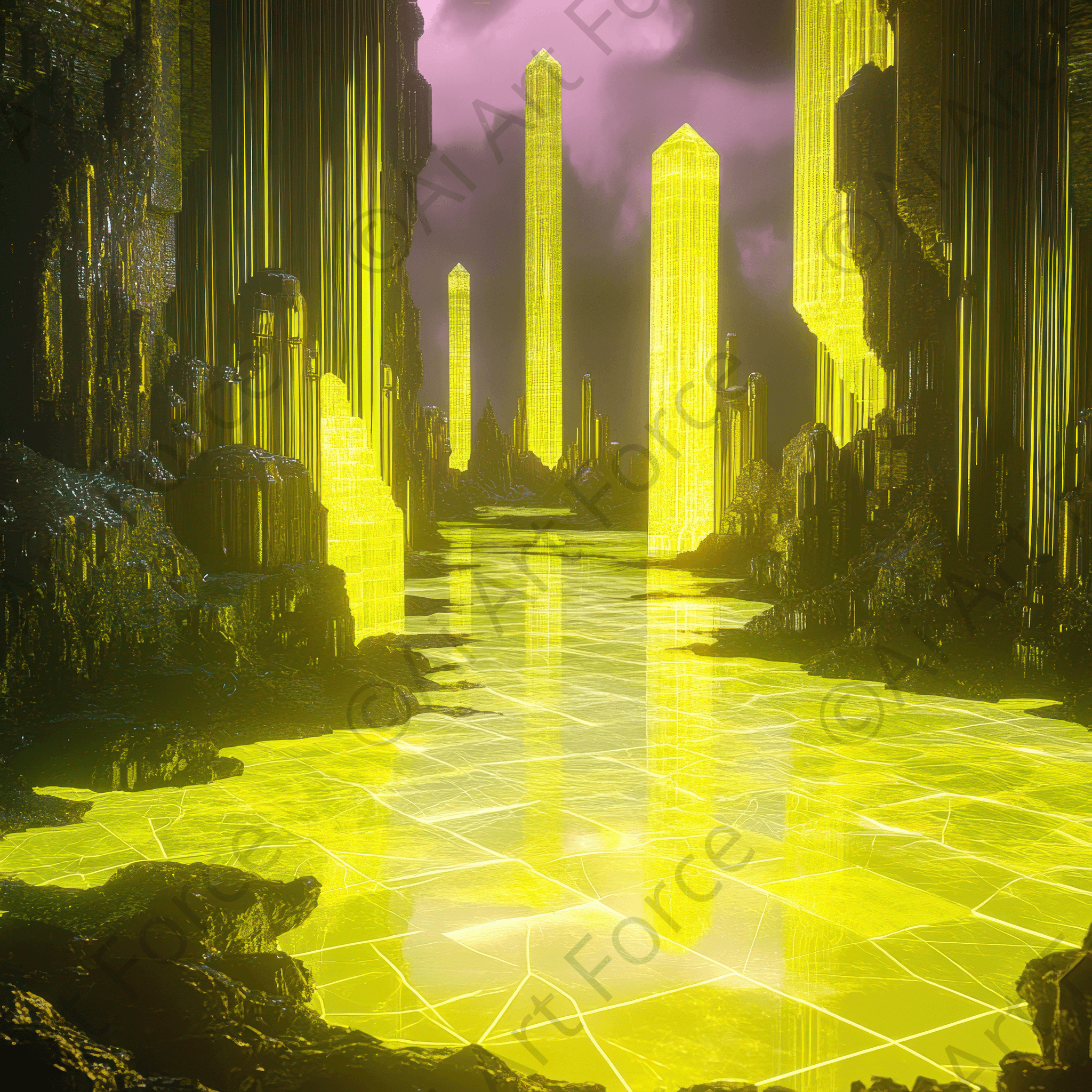 Antimatter Planet Sci Fi Fantasy 6 | High-Quality Digital Ai Art Created by Midjourney