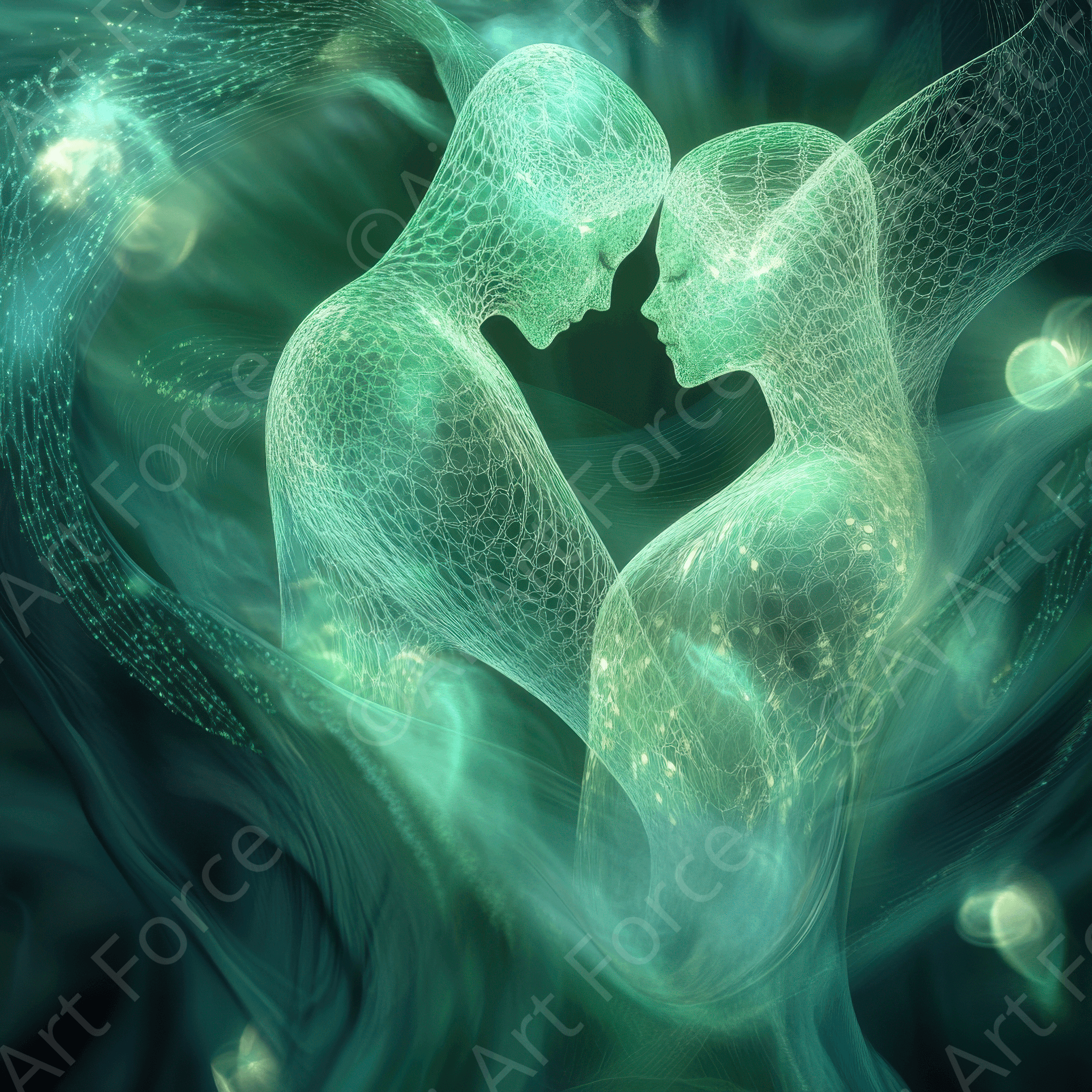 Beautiful Love Art 11 | High-Quality Digital Ai Art Created by Midjourney