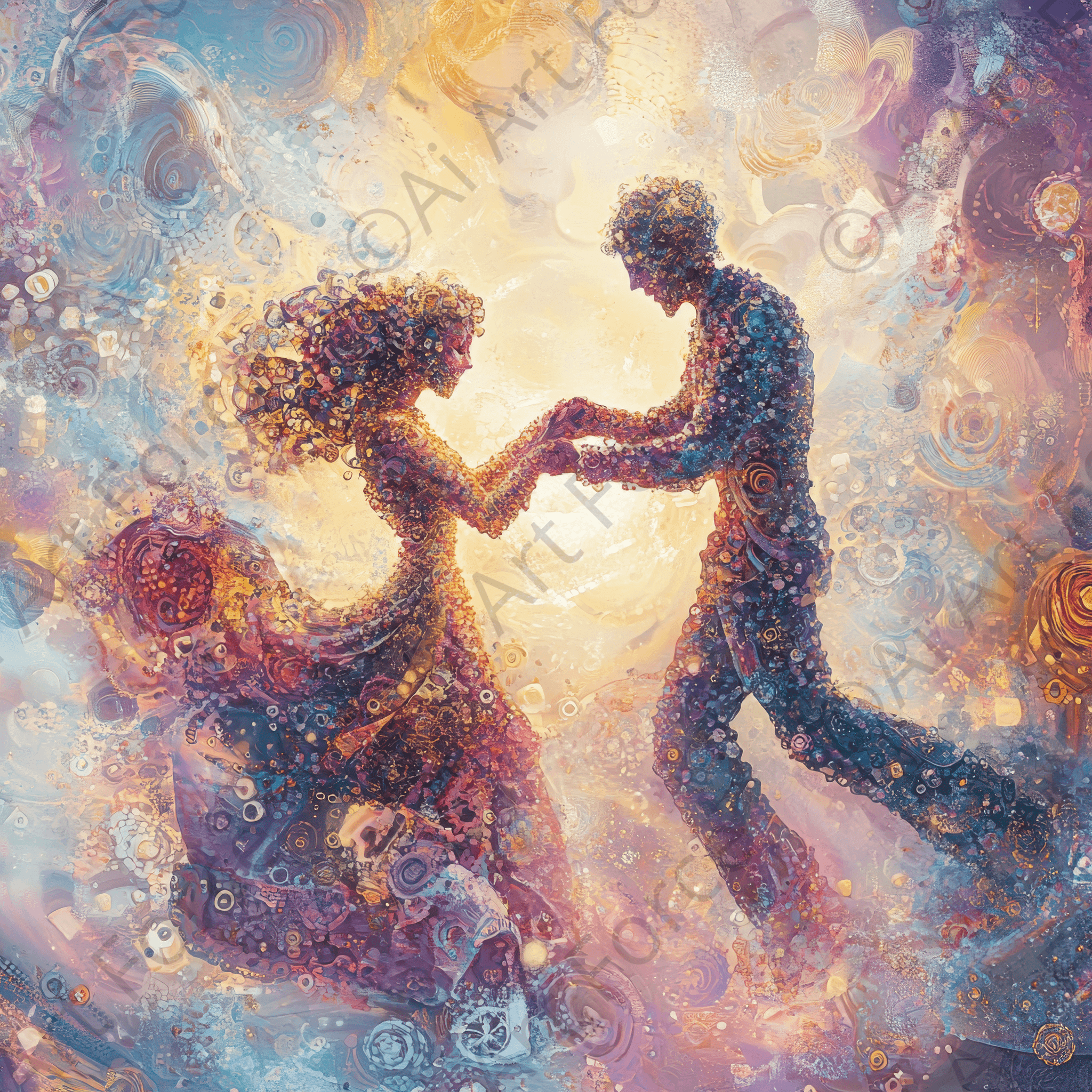 Beautiful Love Art 4 | High-Quality Digital Ai Art Created by Midjourney