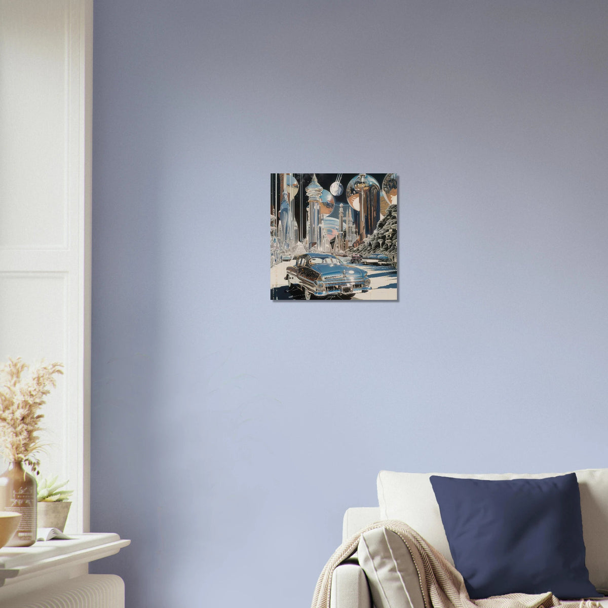 A Chrome World - Shop Ai Art WebShop - Digital Art online Store