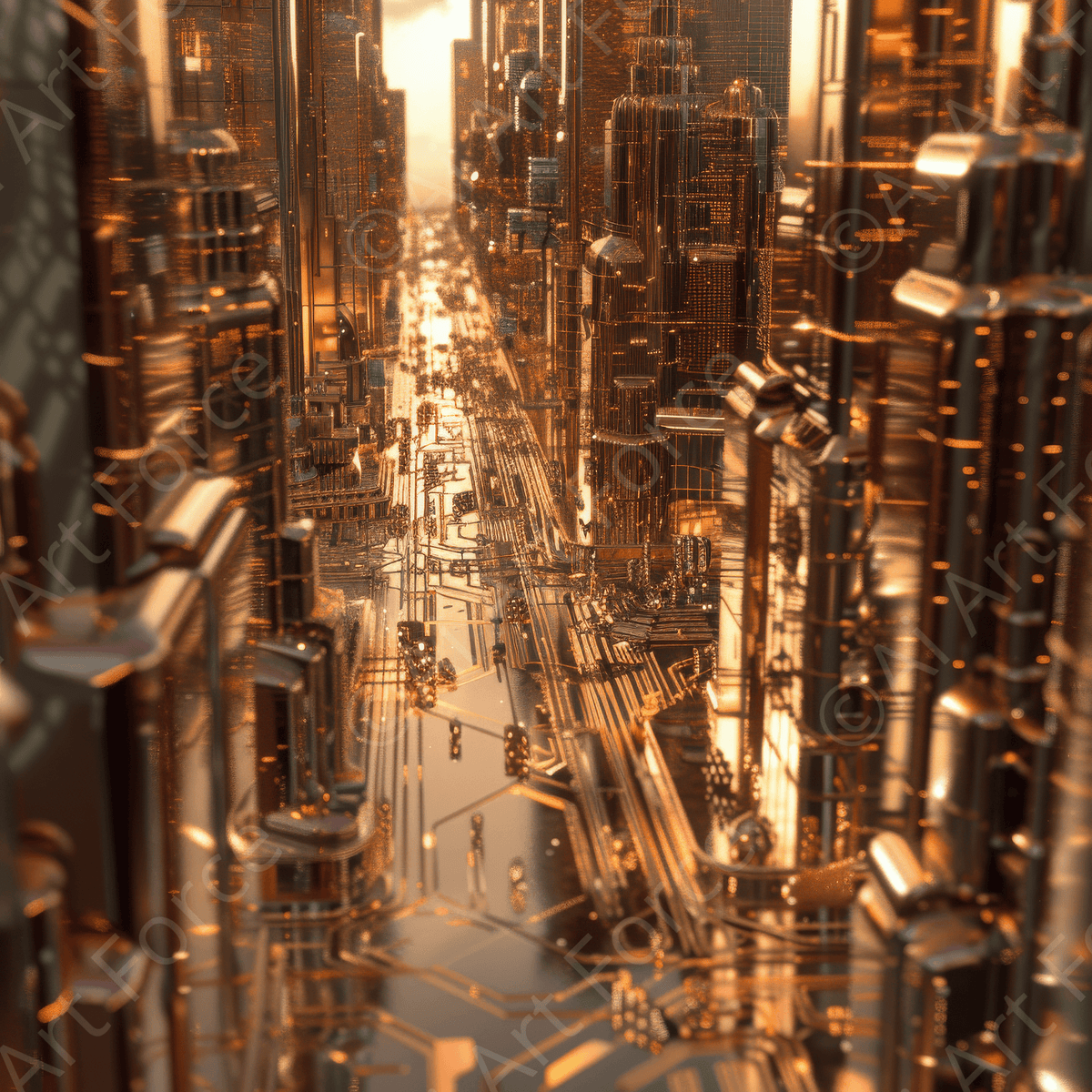 A Fantasy World Of Copper 6 - Shop Ai Art WebShop - Digital Art online Store