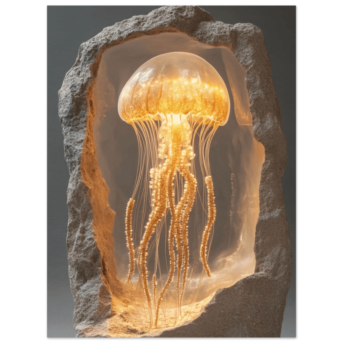 A Jellyfish body fused with starfish arms - Shop Ai Art WebShop - Digital Art online Store