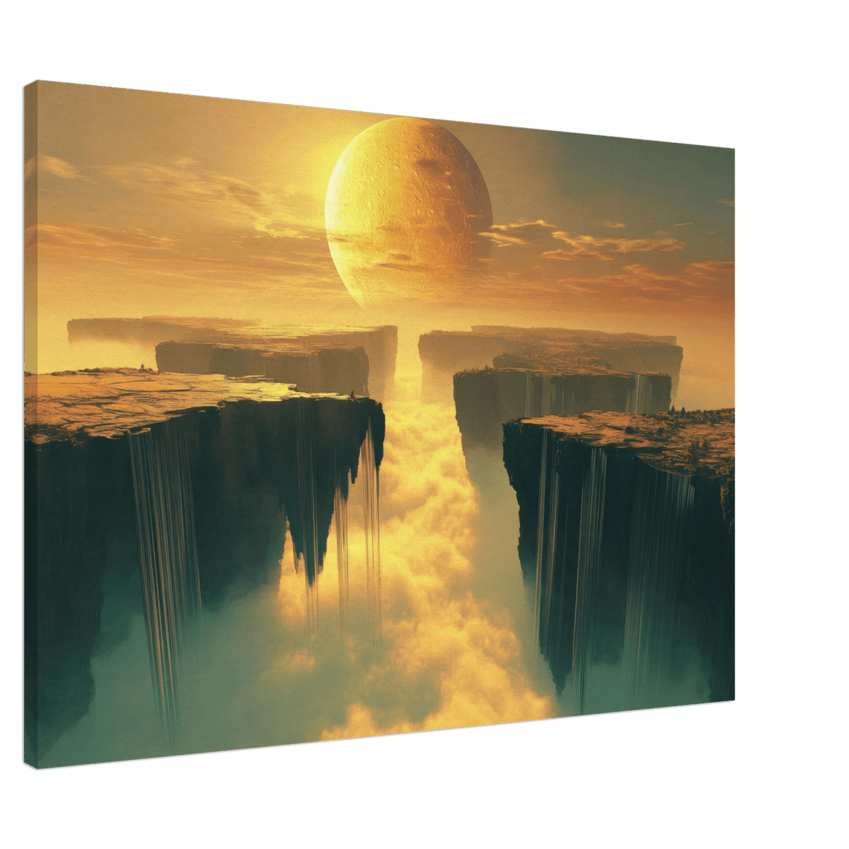 A vast dreamscape with levitating islands a mass 3 - Shop Ai Art WebShop - Digital Art online Store