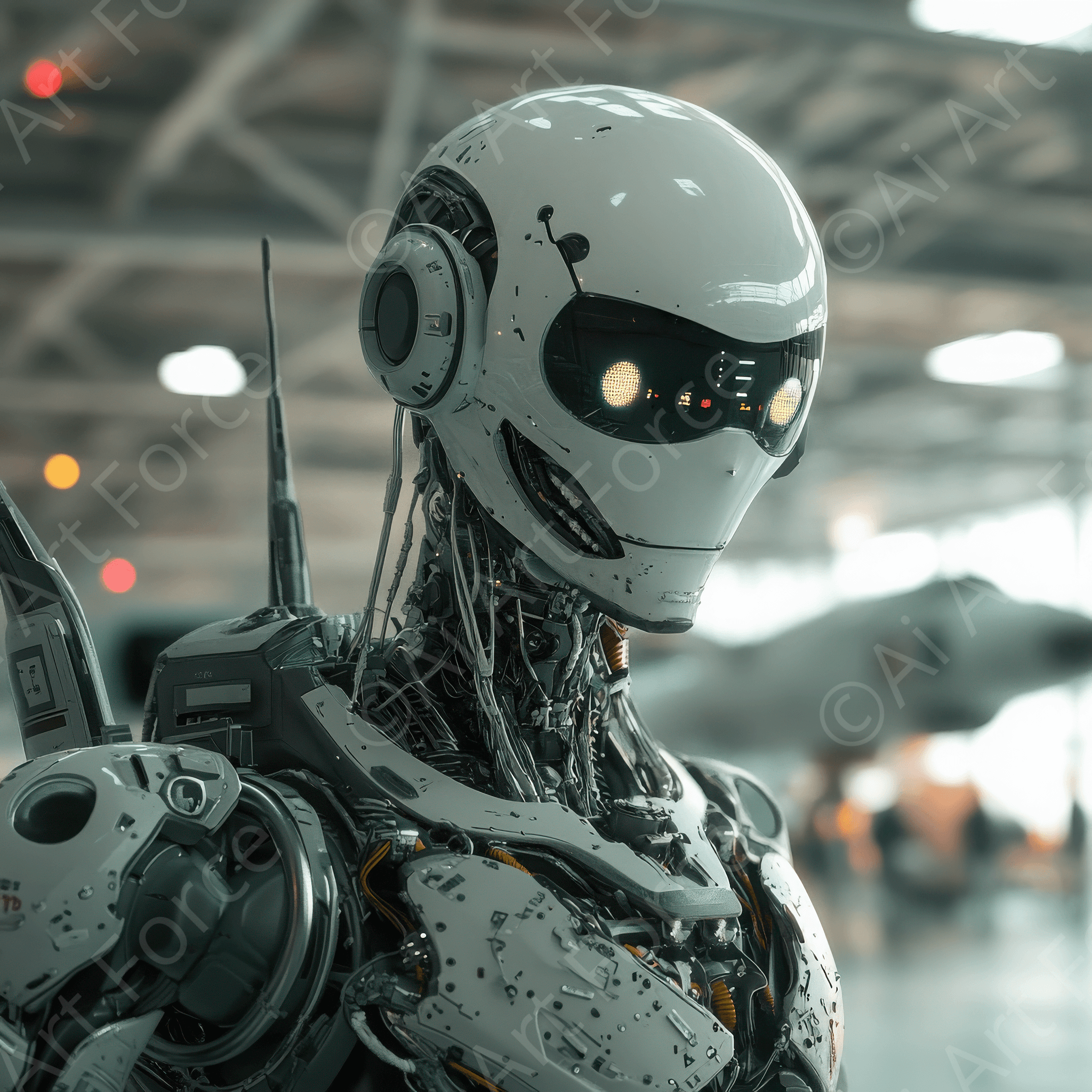 Digital Ai Artwork, of The potential dangers of autonomous military robots 2, ideal for art enthusiasts and collectors.