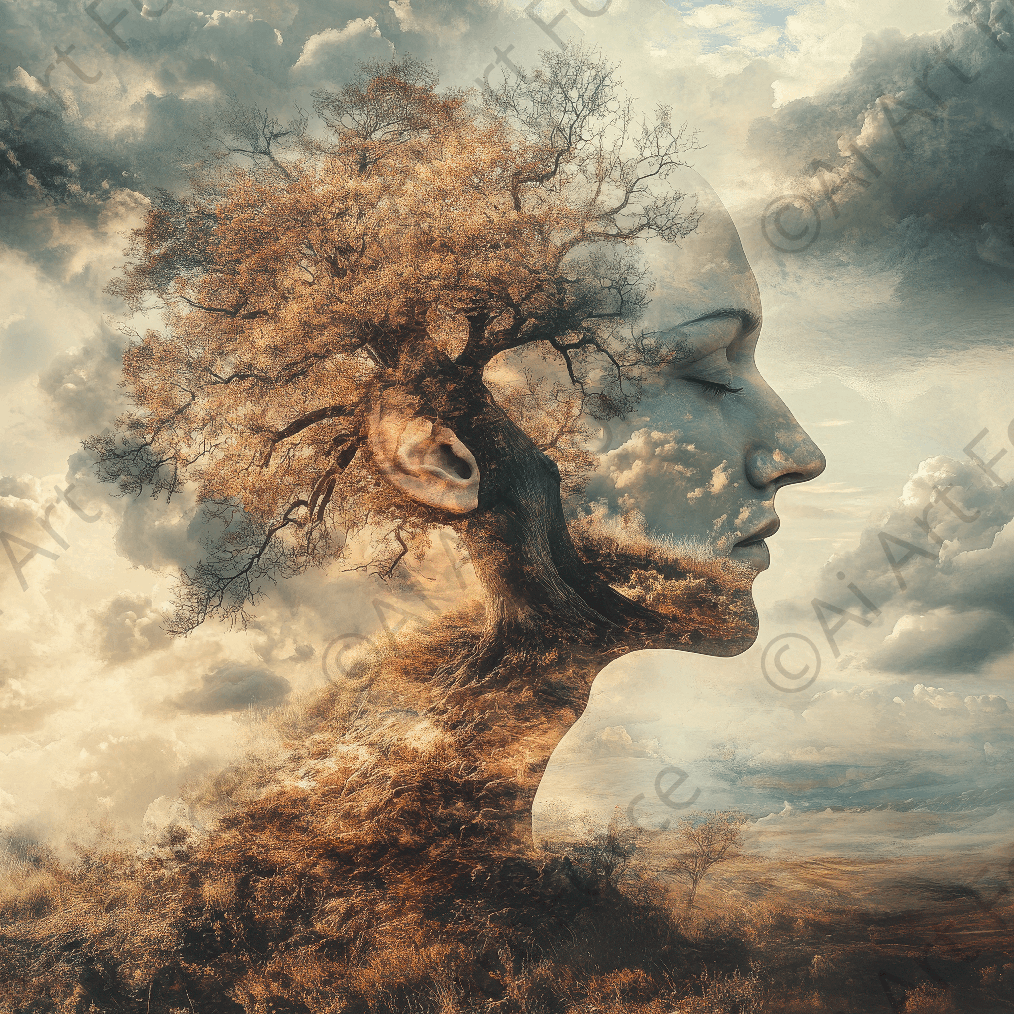 Digital Ai Artwork, of Veterans Biopsychosocial-Spiritual Assessment 4, ideal for art enthusiasts and collectors.