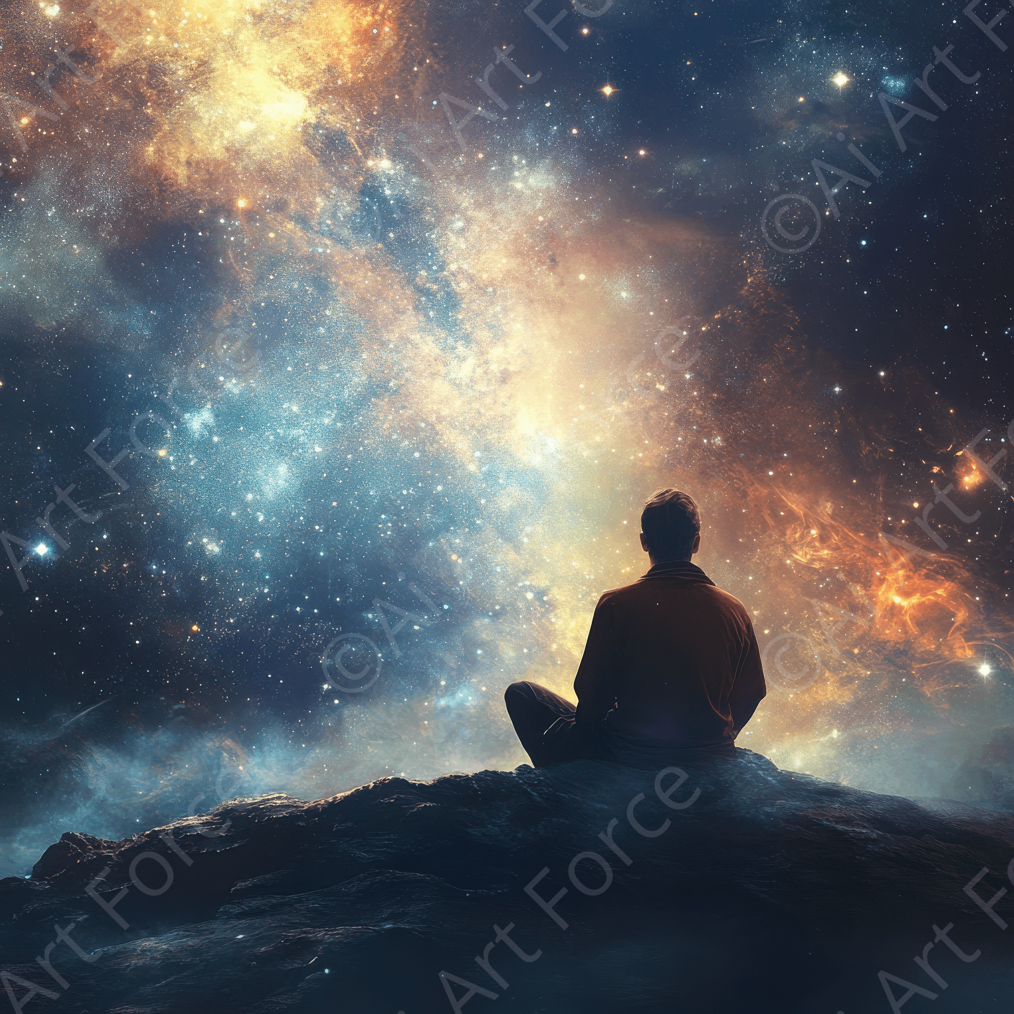 Digital Ai Artwork, of What Are Religion and Spirituality 3, ideal for art enthusiasts and collectors.