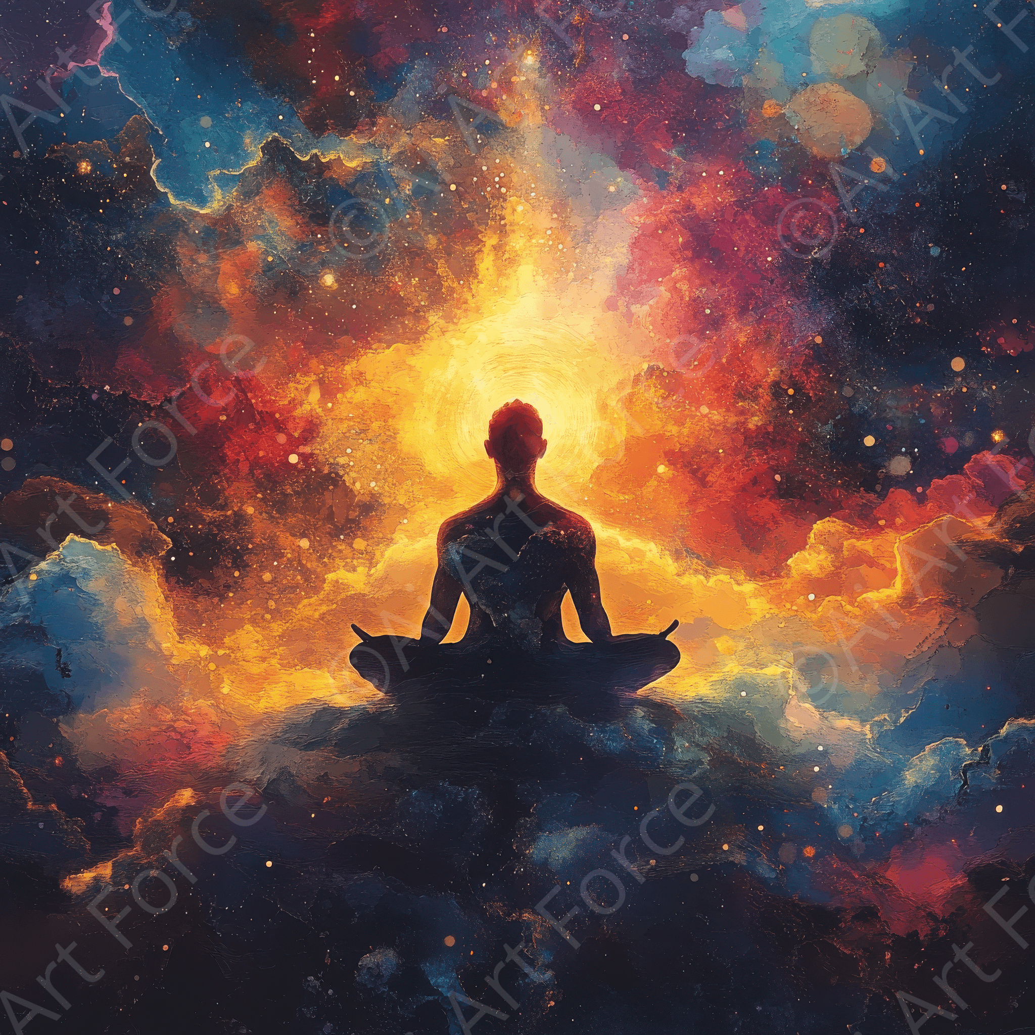 Digital Ai Artwork, of What Are Religion and Spirituality 5, ideal for art enthusiasts and collectors.