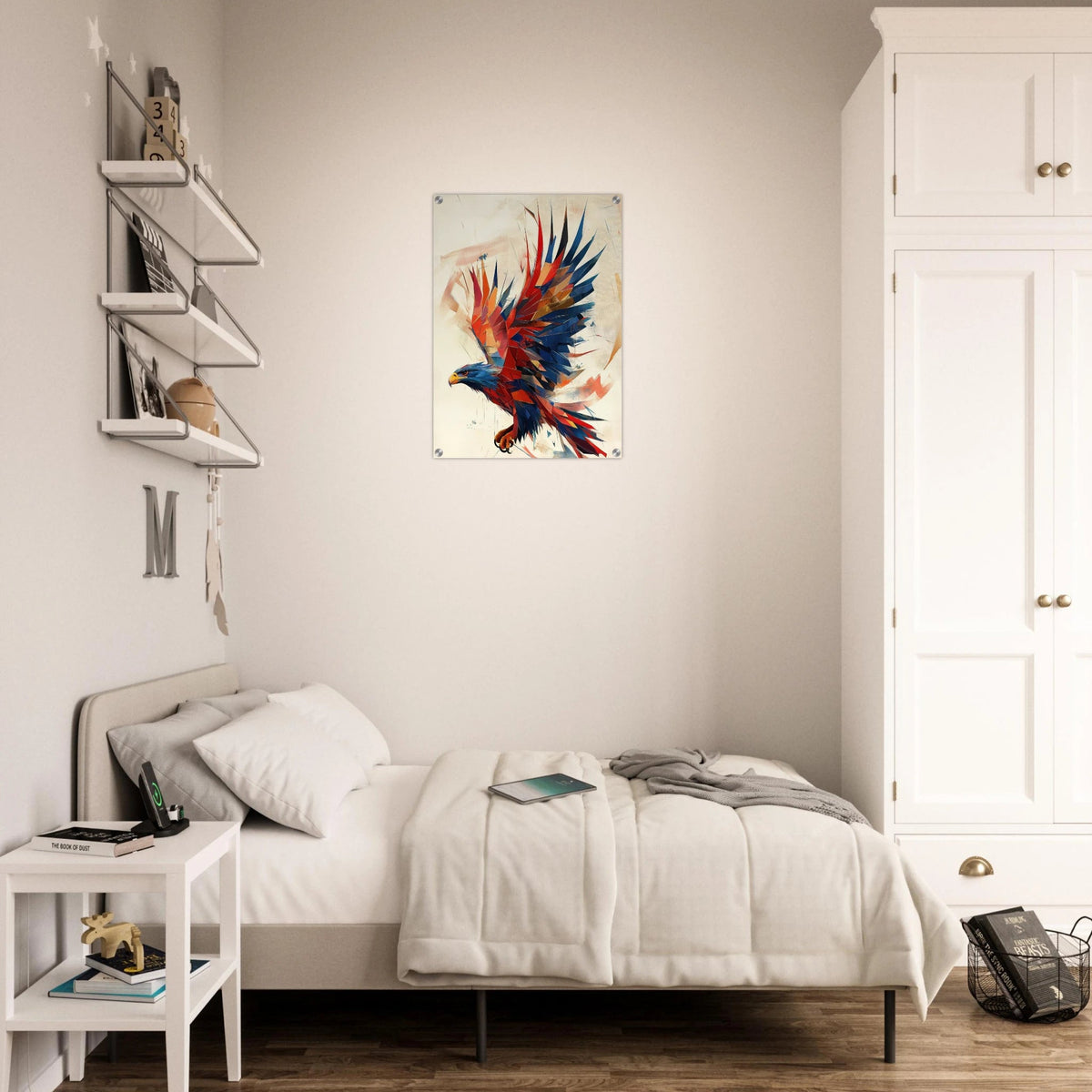 Abstract Geometric Eagle A bold abstract eagle f 2 - Shop Ai Art WebShop - Digital Art online Store