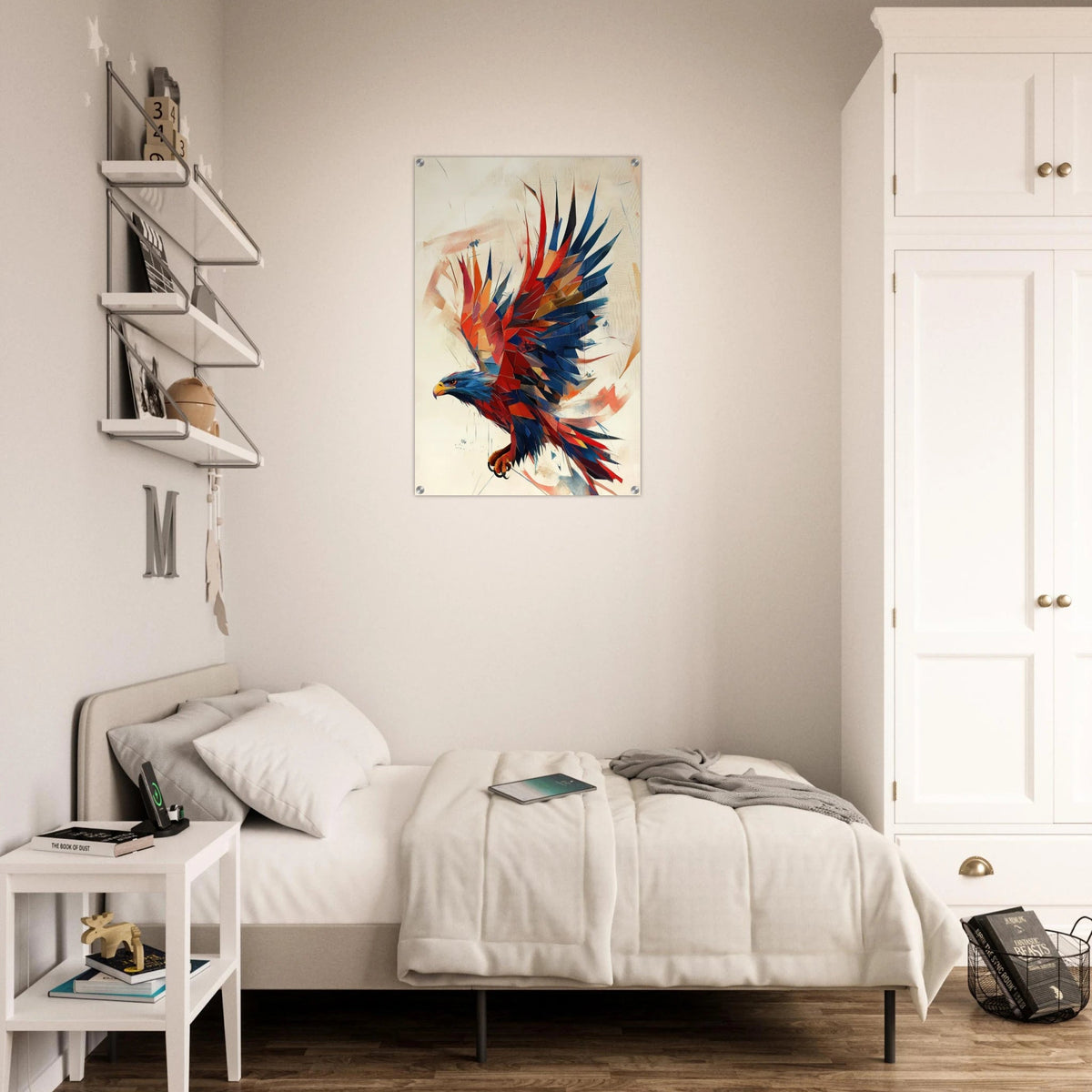 Abstract Geometric Eagle A bold abstract eagle f 2 - Shop Ai Art WebShop - Digital Art online Store
