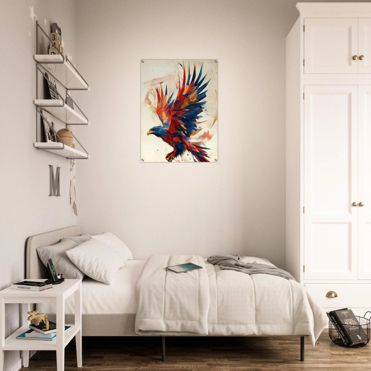 Abstract Geometric Eagle A bold abstract eagle f 2 - Shop Ai Art WebShop - Digital Art online Store