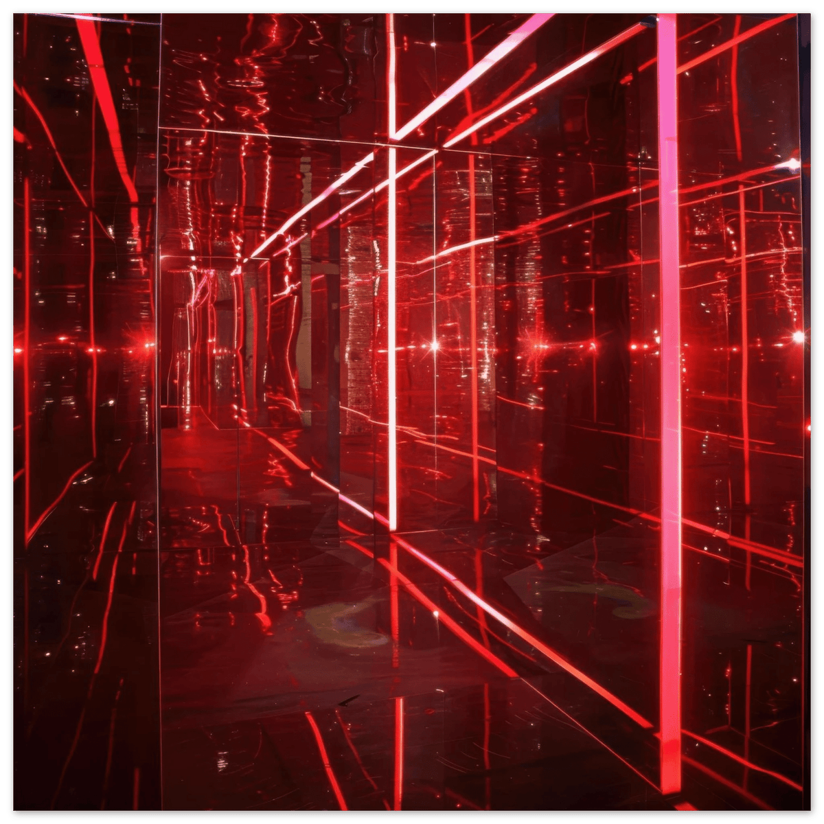 Abstract Lasers 7 - Shop Ai Art WebShop - Digital Art online Store