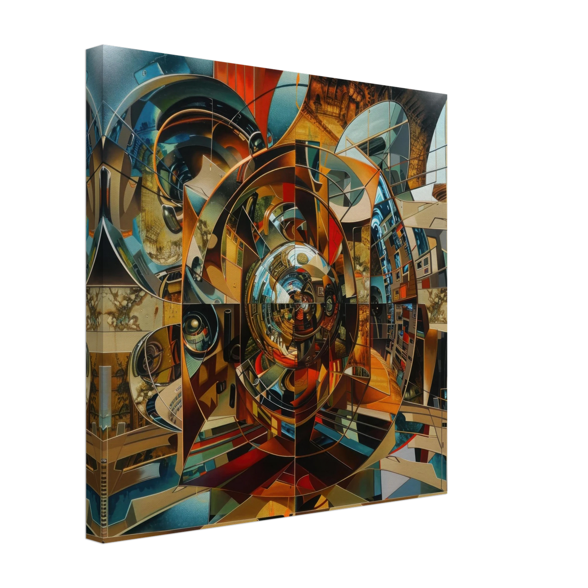 Abstract Mirrors 1 - Shop Ai Art WebShop - Digital Art online Store