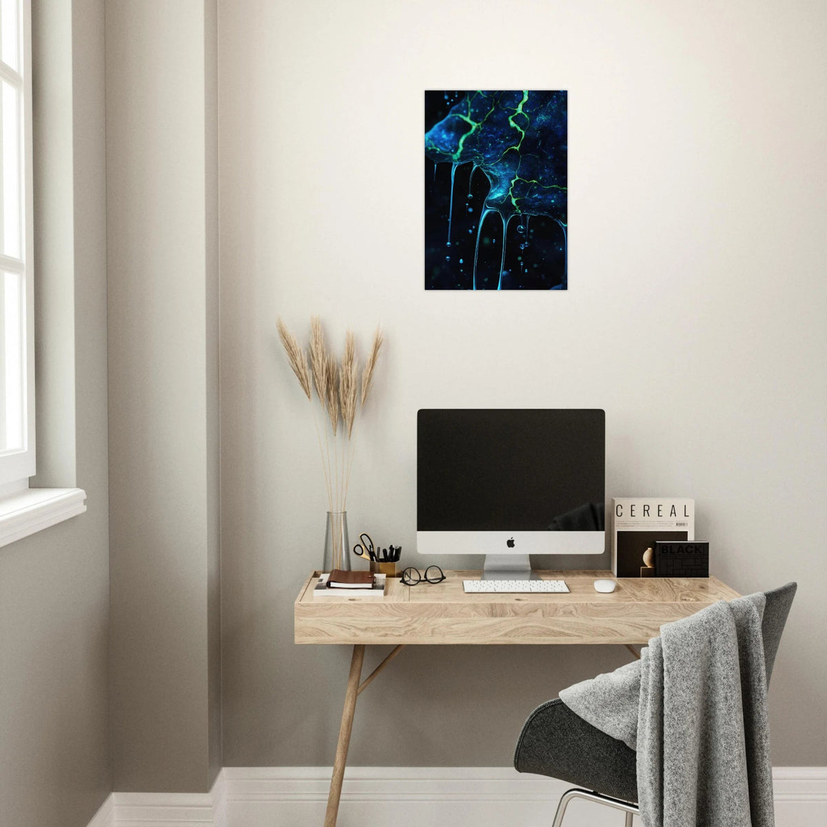 Abyssal Bloom Black tendrils stretch outward ent 1 - Shop Ai Art WebShop - Digital Art online Store