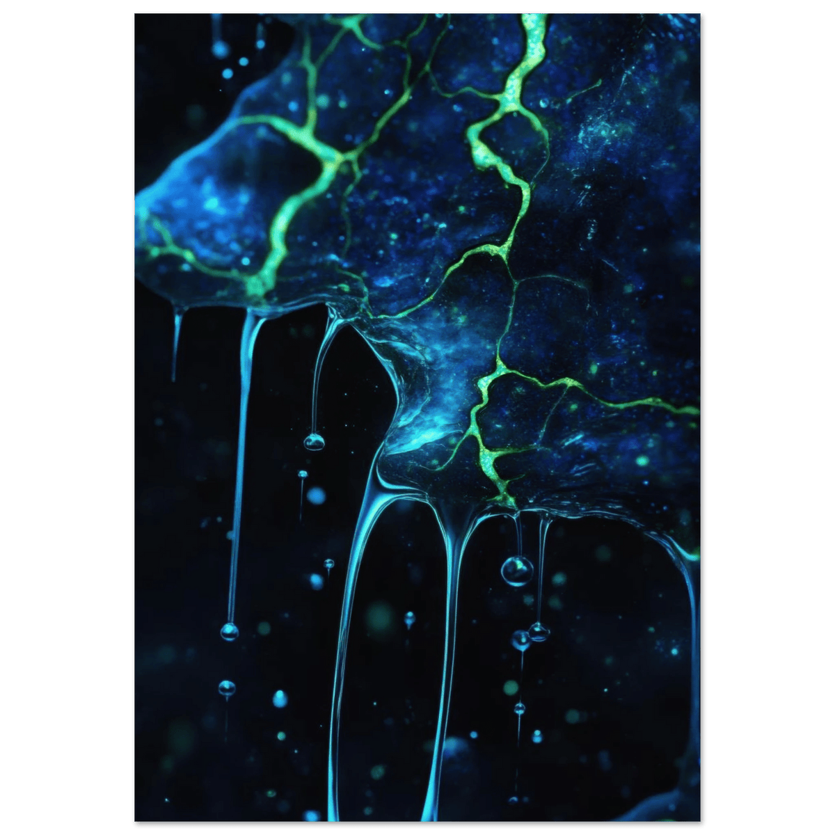Abyssal Bloom Black tendrils stretch outward ent 1 - Shop Ai Art WebShop - Digital Art online Store