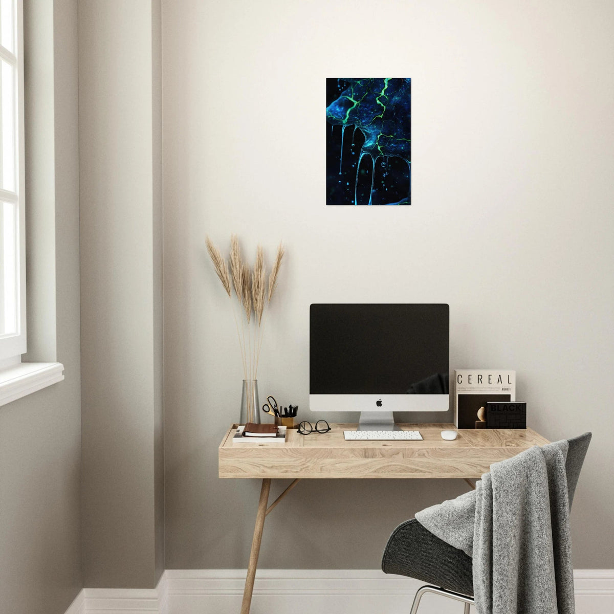 Abyssal Bloom Black tendrils stretch outward ent 1 - Shop Ai Art WebShop - Digital Art online Store