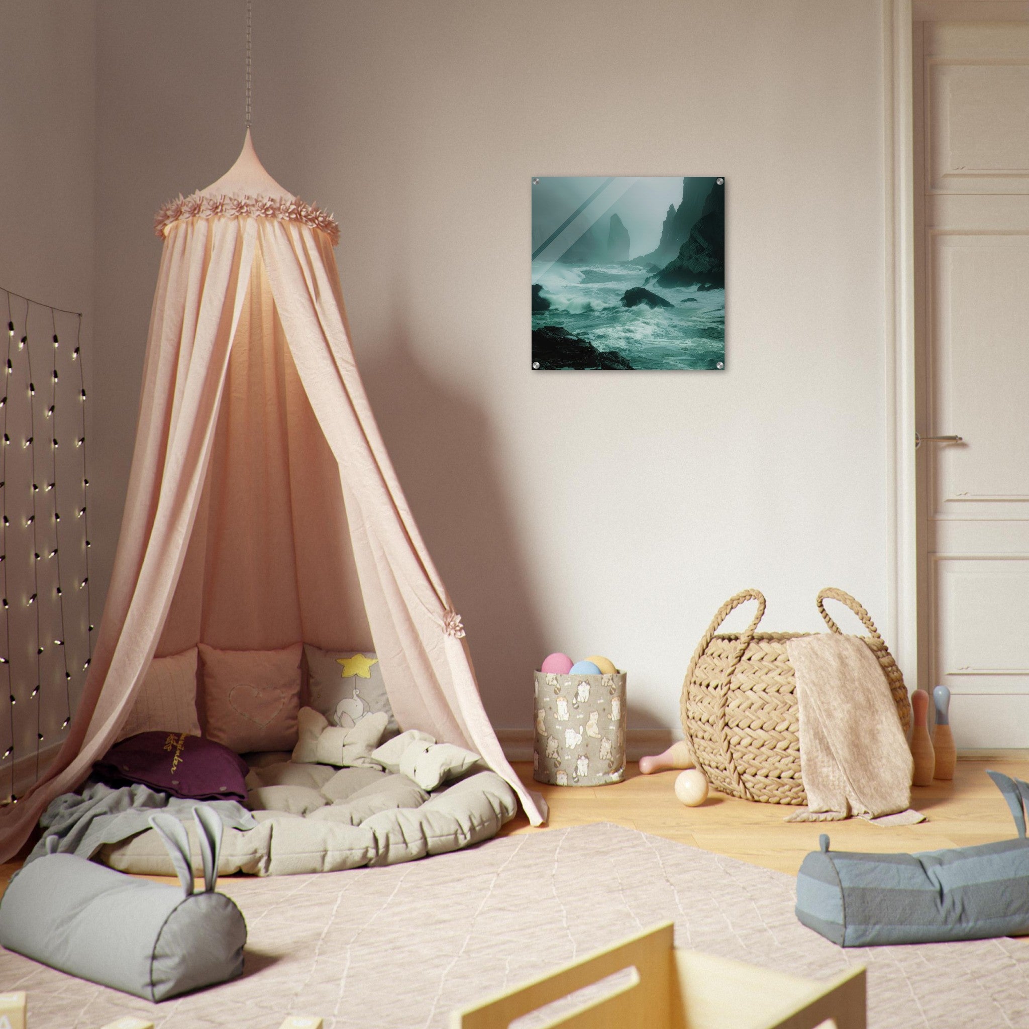 Acrylic Print Square - Nature - Shop Ai Art WebShop - Digital Art online Store