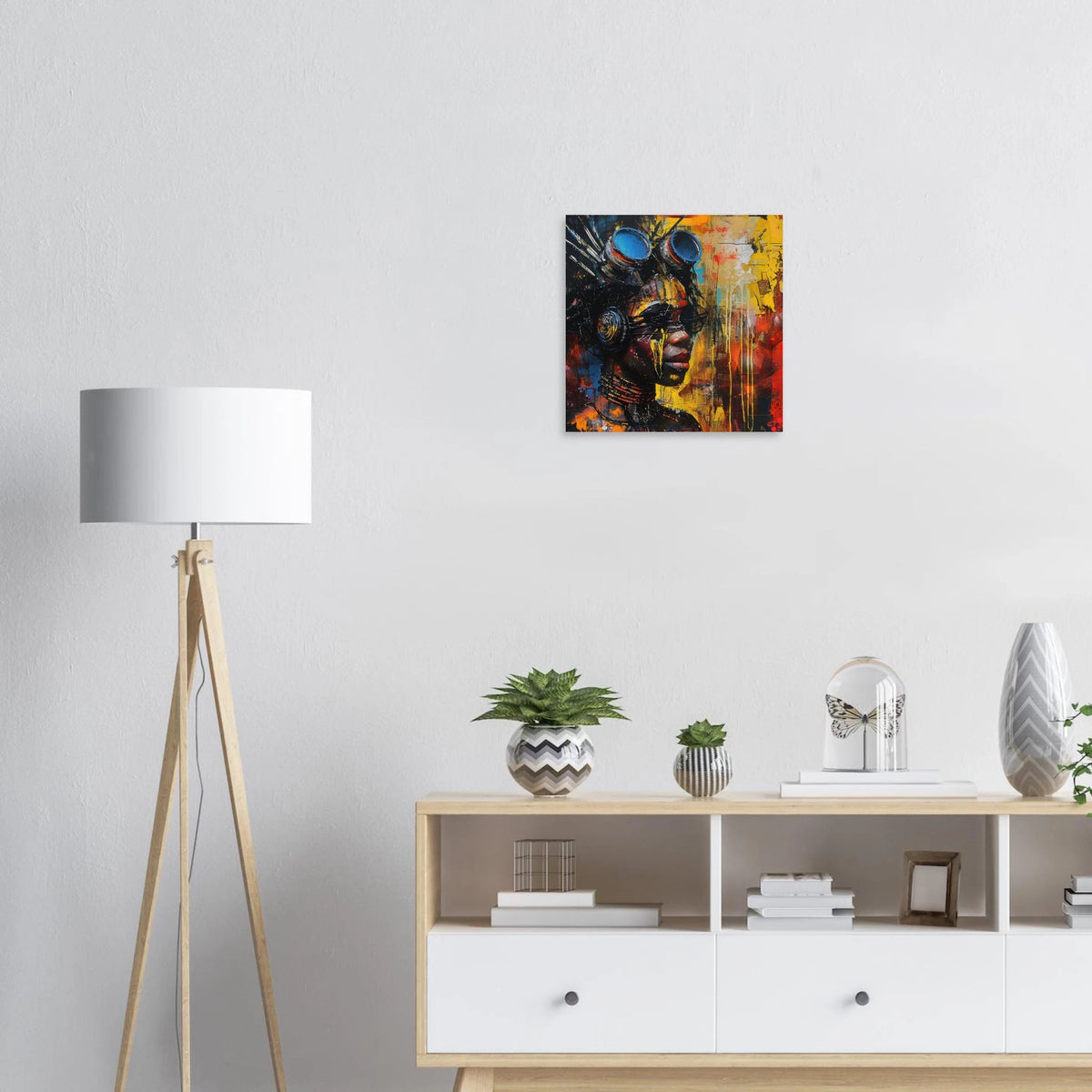 Afrofuturism swedish sharkansas in abstract styl 7 - Shop Ai Art WebShop - Digital Art online Store