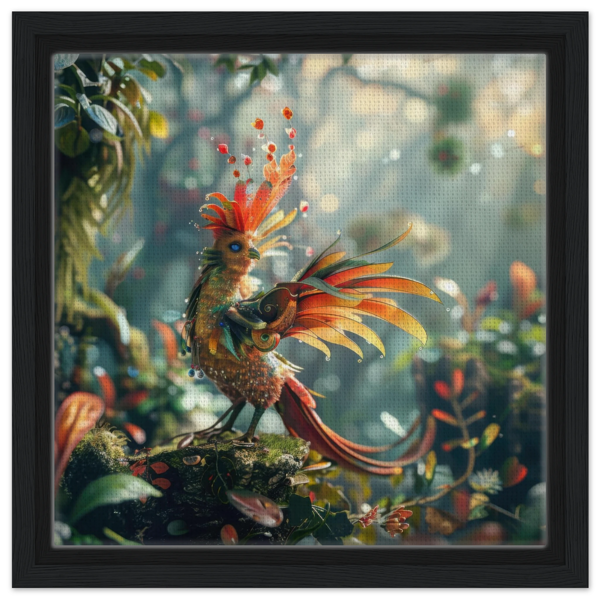 Amazing fantasy world with fantasy creatures 55m birds 6 - Shop Ai Art WebShop - Digital Art online Store