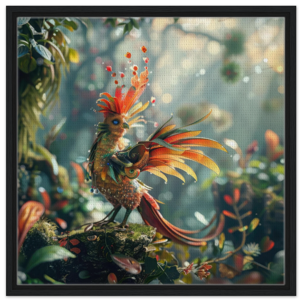 Amazing fantasy world with fantasy creatures 55m birds 6 - Shop Ai Art WebShop - Digital Art online Store