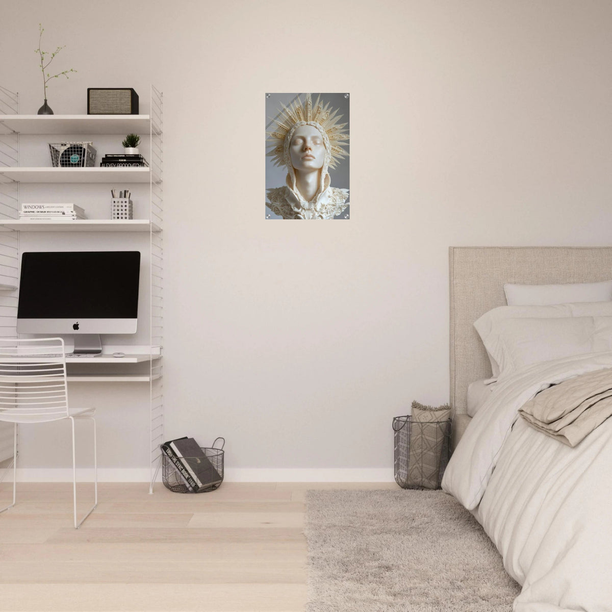 An Ancient architect of the sky race with floatin fantasy - Shop Ai Art WebShop - Digital Art online Store