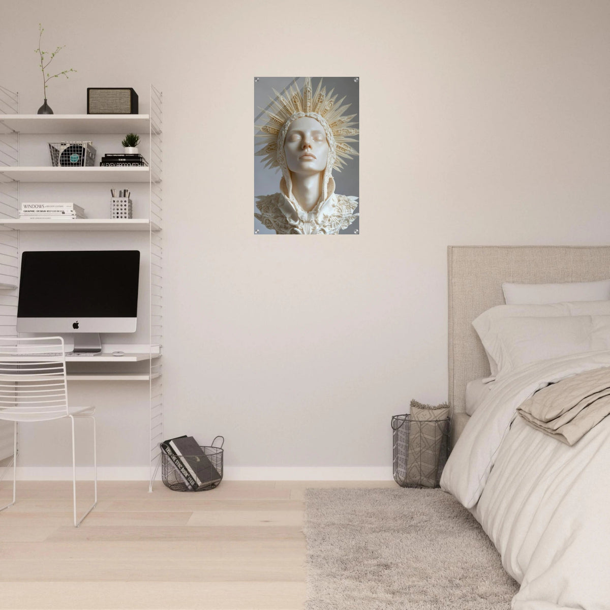 An Ancient architect of the sky race with floatin fantasy - Shop Ai Art WebShop - Digital Art online Store