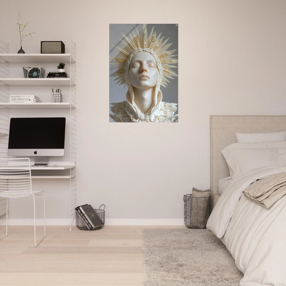 An Ancient architect of the sky race with floatin fantasy - Shop Ai Art WebShop - Digital Art online Store