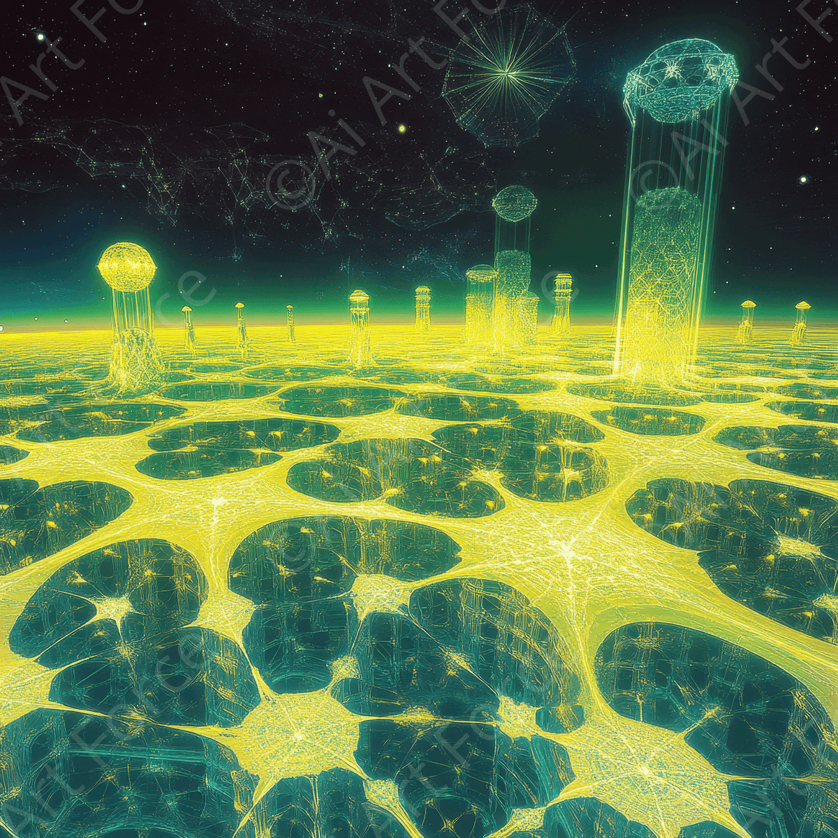 Antimatter Planet Sci Fi Fantasy 10 - Shop Ai Art WebShop - Digital Art online Store