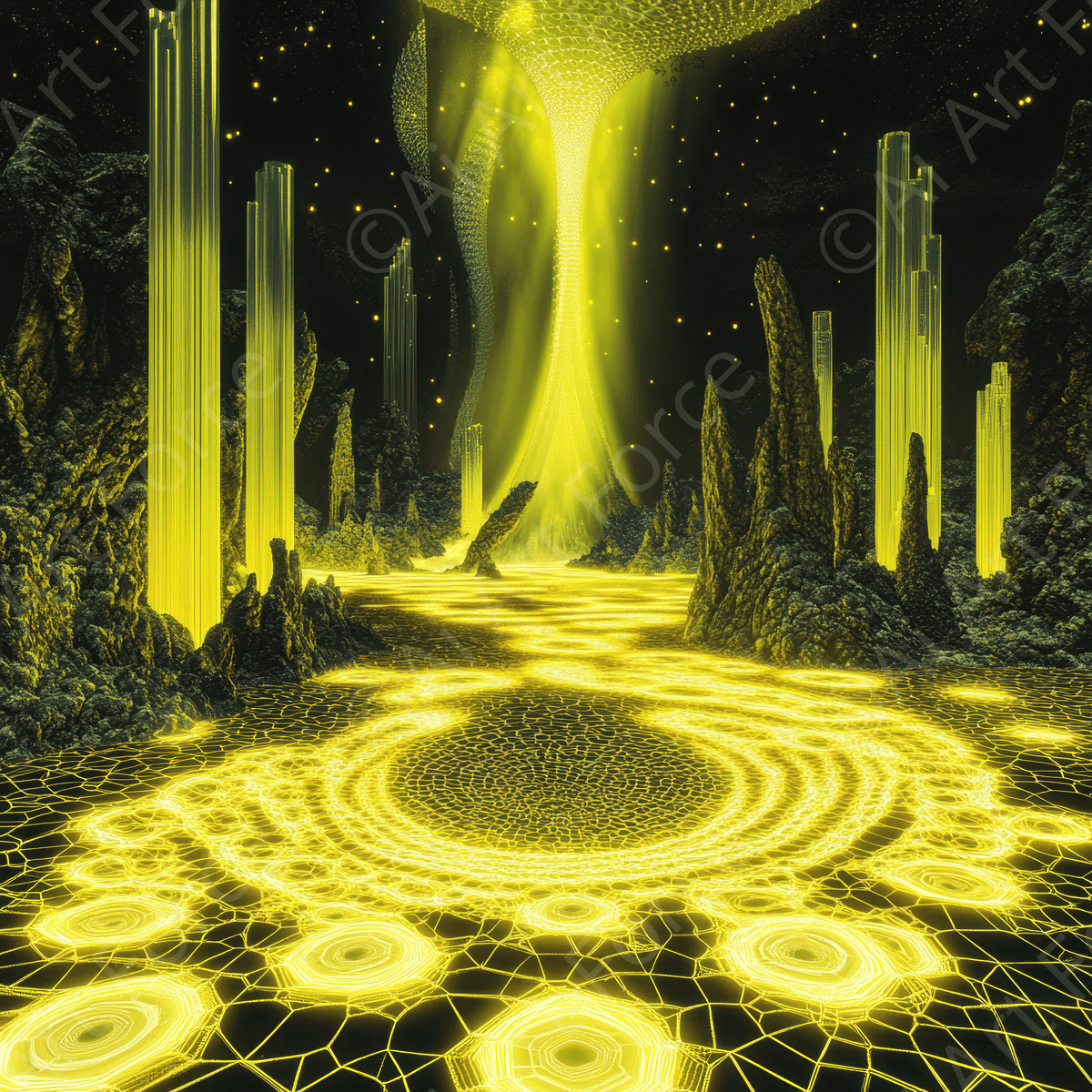 Antimatter Planet Sci Fi Fantasy 2 - Shop Ai Art WebShop - Digital Art online Store
