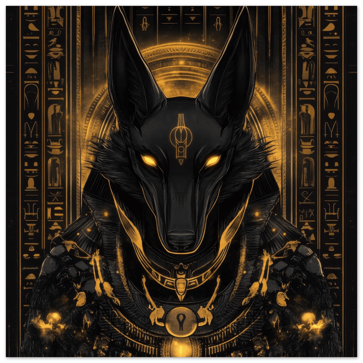 Anubis Guiding Souls 3 - Shop Ai Art WebShop - Digital Art online Store