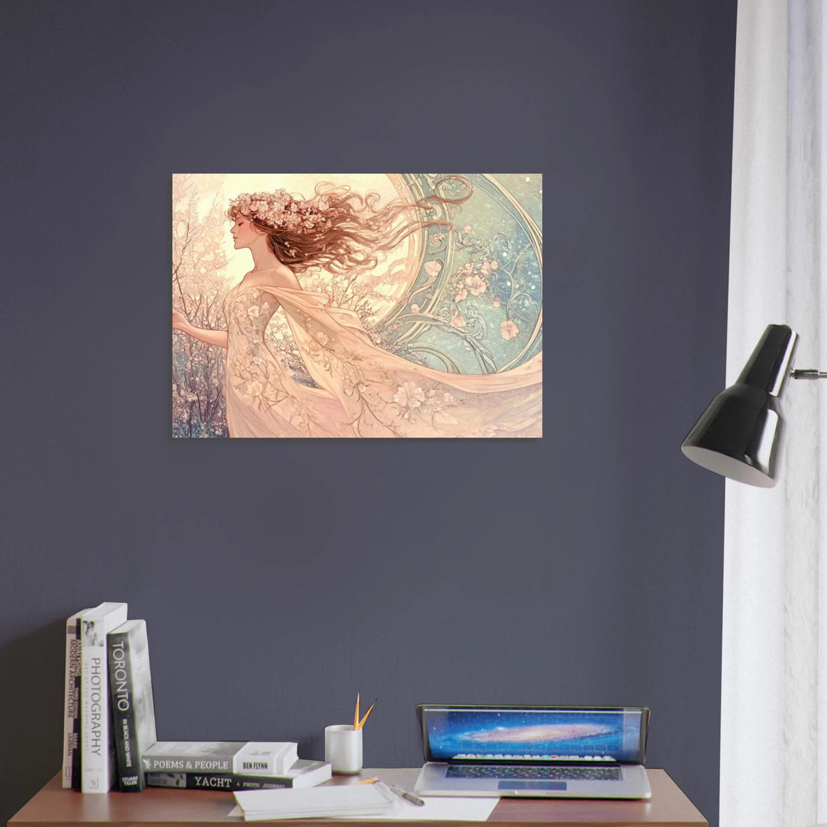 Art Nouveau Enchanted Garden An Art Nouveau inst 6 - Shop Ai Art WebShop - Digital Art online Store