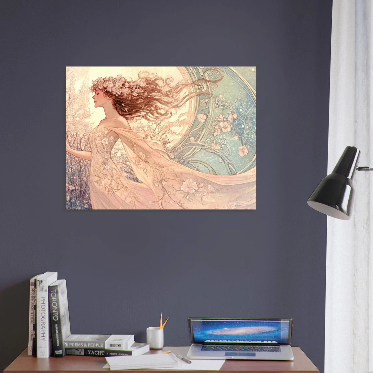Art Nouveau Enchanted Garden An Art Nouveau inst 6 - Shop Ai Art WebShop - Digital Art online Store