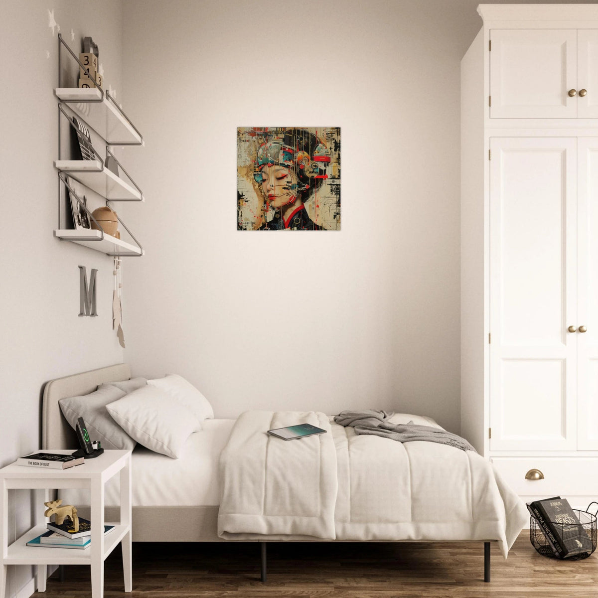 Asianfuturism swedish sharkansas in abstract style - Shop Ai Art WebShop - Digital Art online Store