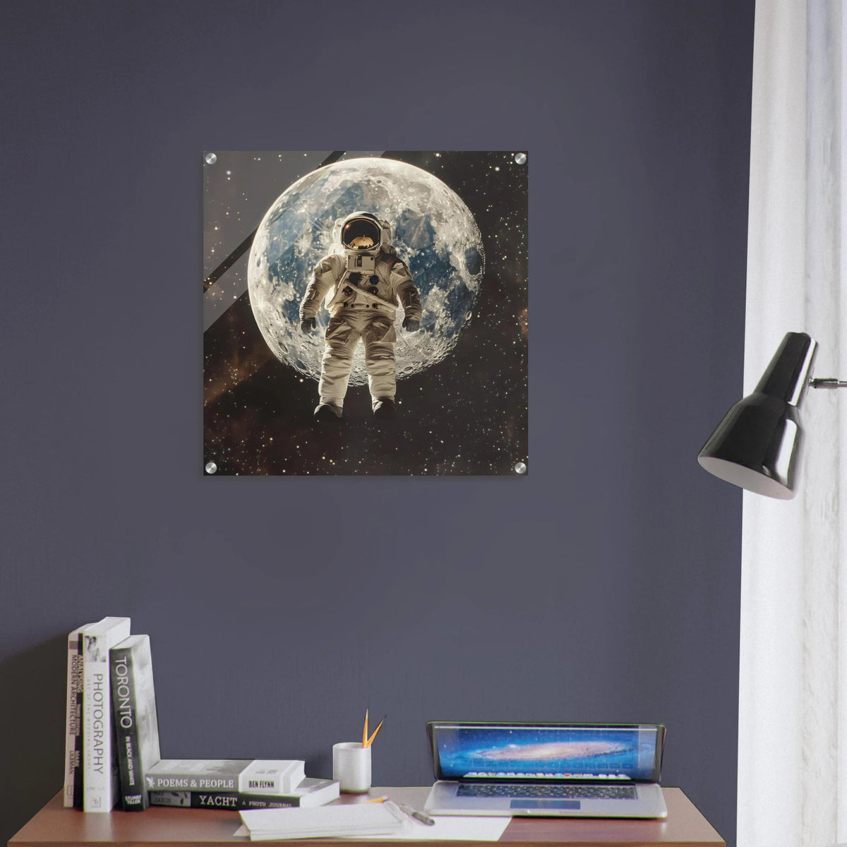 Astronaut lost in Space Moon Gravity - Shop Ai Art WebShop - Digital Art online Store