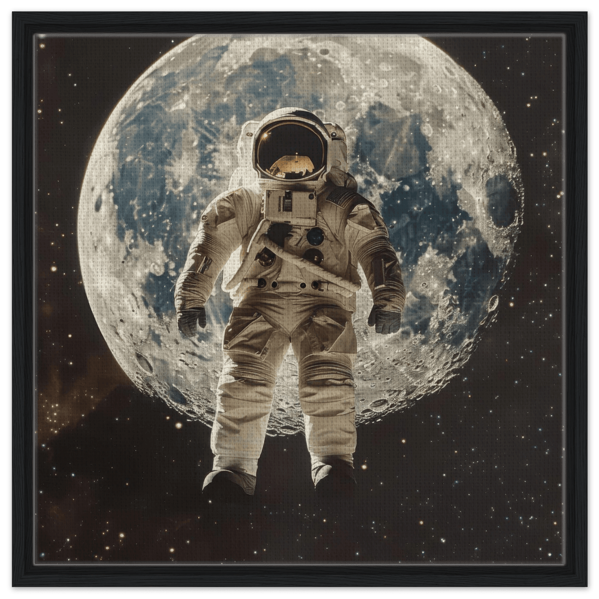 Astronaut lost in Space Moon Gravity - Shop Ai Art WebShop - Digital Art online Store