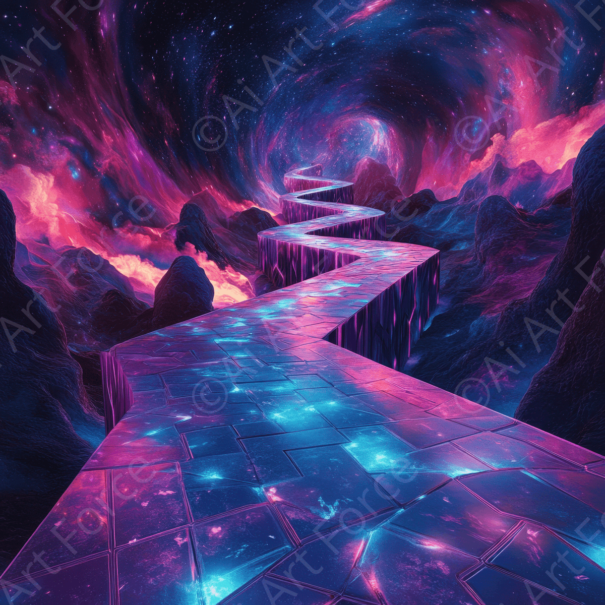 Bifrost Art 2 - Shop Ai Art WebShop - Digital Art online Store