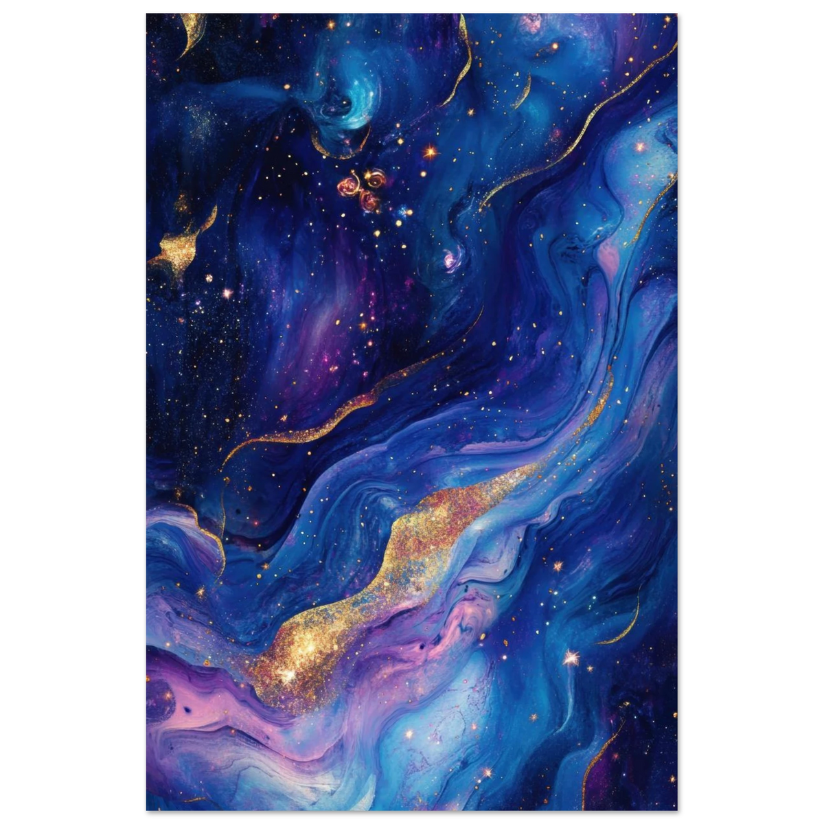 Celestial Mage Floating in the Cosmos A cosmic - Shop Ai Art WebShop - Digital Art online Store