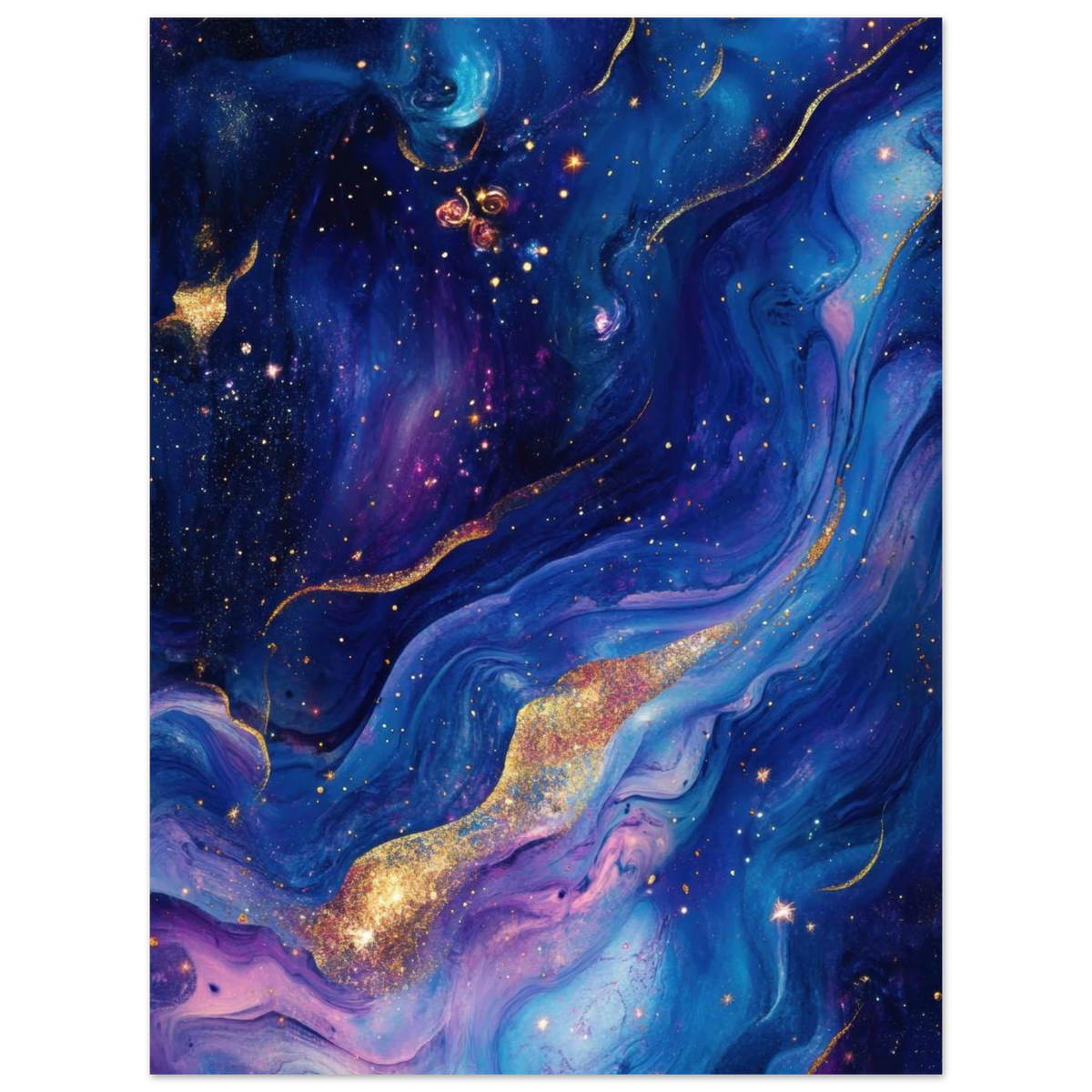 Celestial Mage Floating in the Cosmos A cosmic - Shop Ai Art WebShop - Digital Art online Store