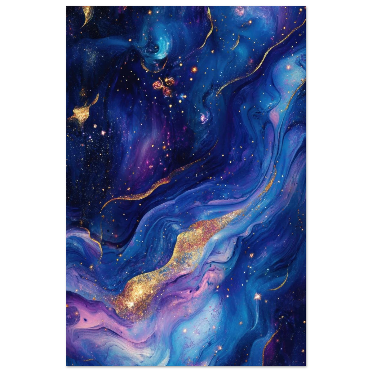 Celestial Mage Floating in the Cosmos A cosmic - Shop Ai Art WebShop - Digital Art online Store