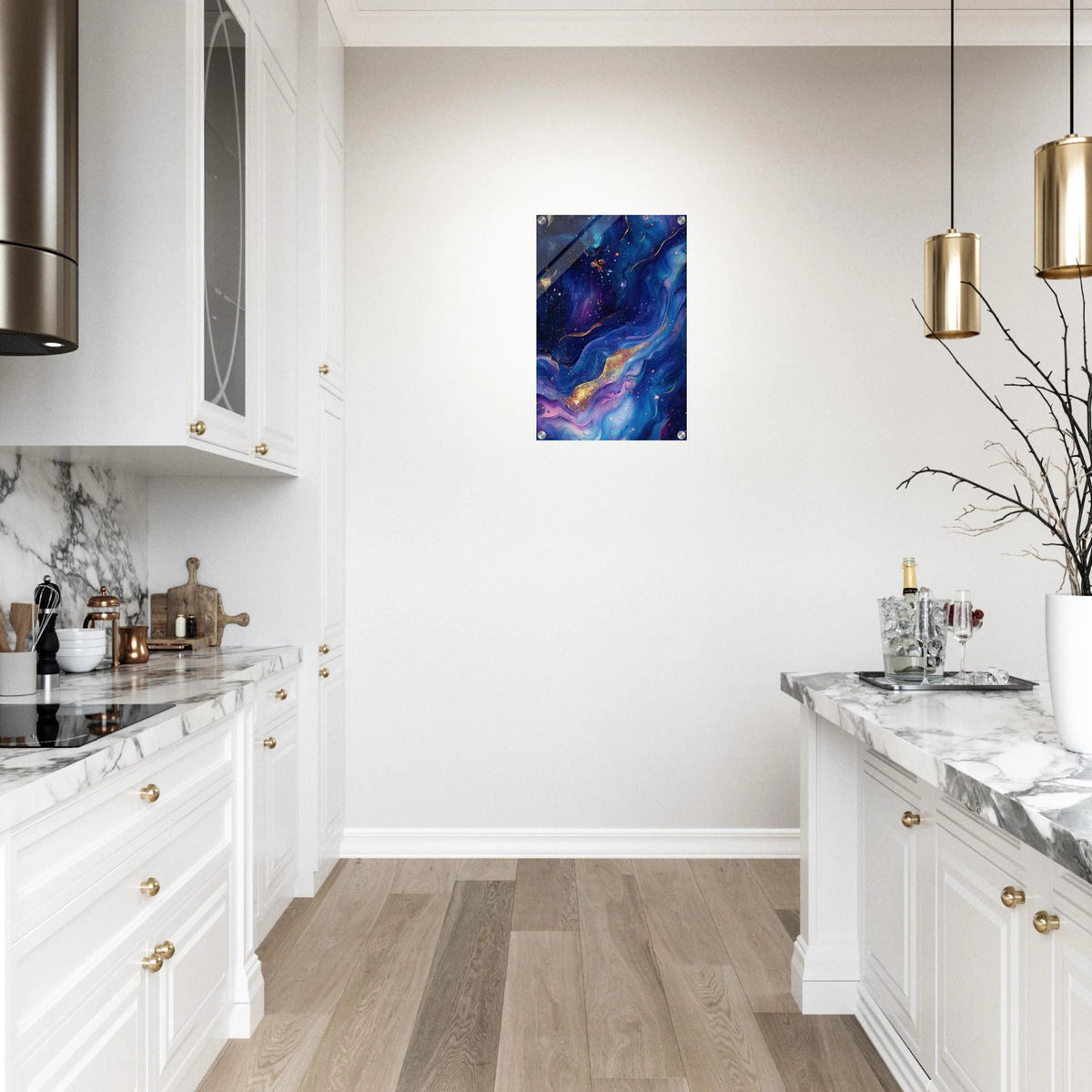 Celestial Mage Floating in the Cosmos A cosmic - Shop Ai Art WebShop - Digital Art online Store