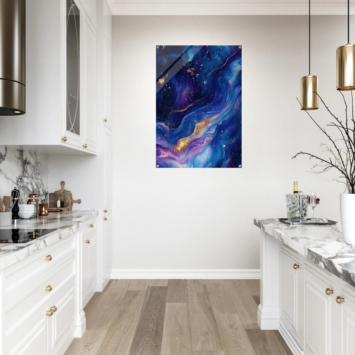Celestial Mage Floating in the Cosmos A cosmic - Shop Ai Art WebShop - Digital Art online Store