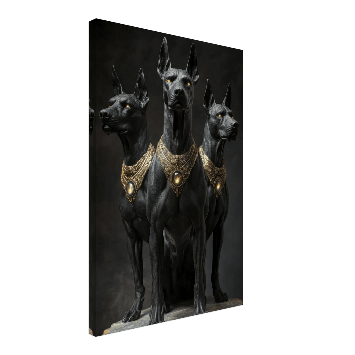 Cerberus the three Fantasy Dog Art - Shop Ai Art WebShop - Digital Art online Store