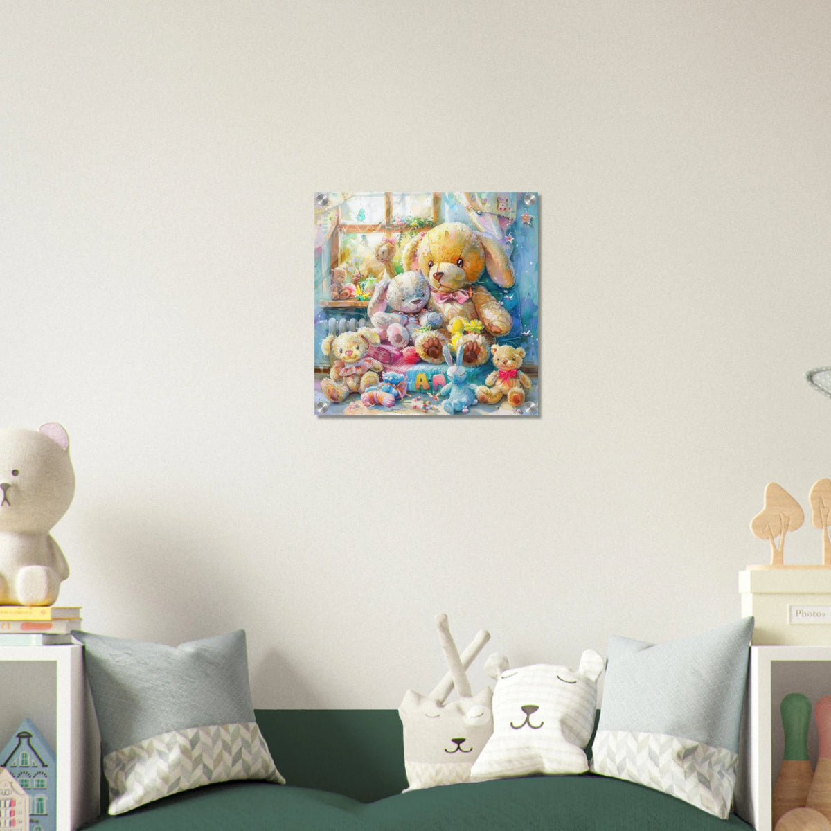 Children Kids Room Art Cozy Cuddle Bears - Shop Ai Art WebShop - Digital Art online Store