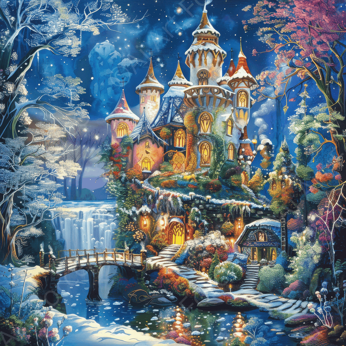 Children Kids Room Art Fantasy Land 11 - Shop Ai Art WebShop - Digital Art online Store