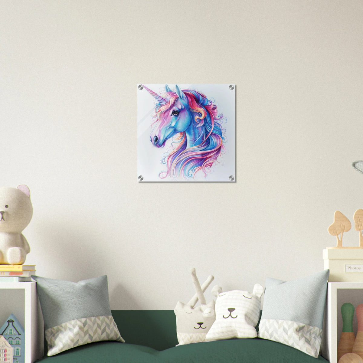 Children Kids Room Art Unicorn Fantasy 2 - Shop Ai Art WebShop - Digital Art online Store