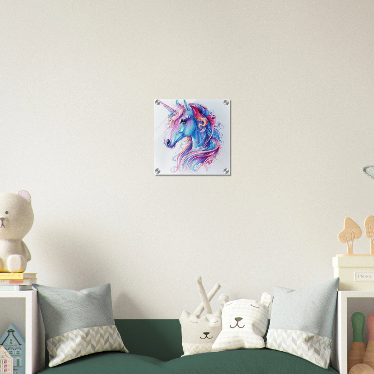 Children Kids Room Art Unicorn Fantasy 2 - Shop Ai Art WebShop - Digital Art online Store