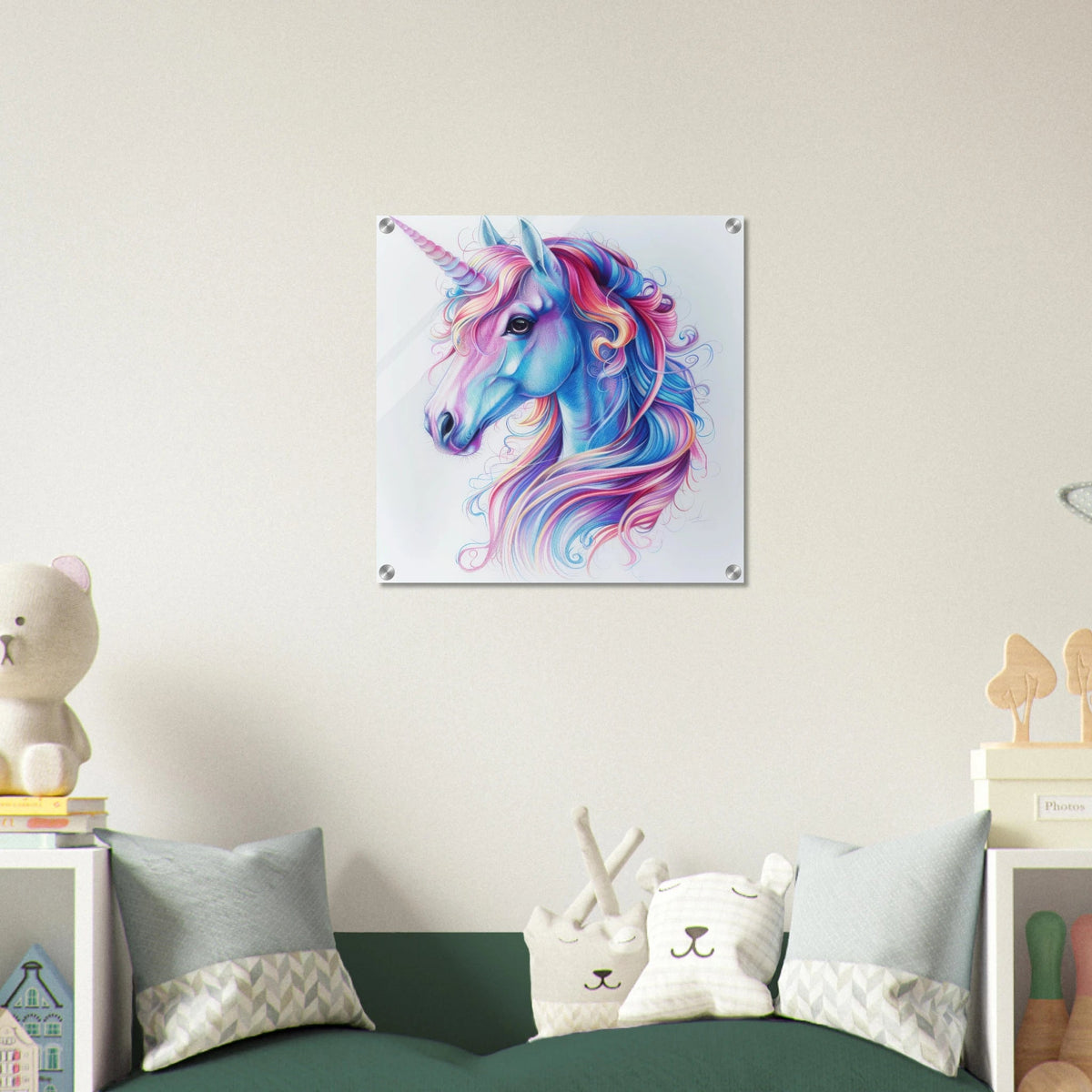 Children Kids Room Art Unicorn Fantasy 2 - Shop Ai Art WebShop - Digital Art online Store